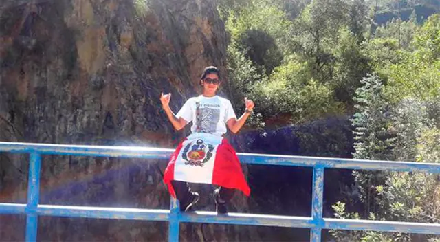 Inti Sotelo Camargo amaba el Perú y estudiaba para ser guía de turismo.