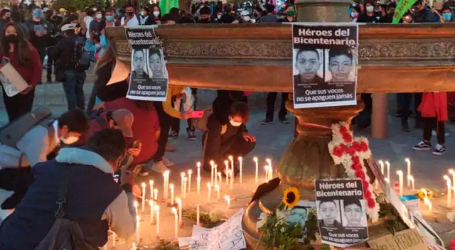 Vigilia por Jack Bryan Pintado Sánchez y Jordan Inti Sotelo Camargo. Vigilia por Jack Bryan Pintado Sánchez y Jordan Inti Sotelo Camargo.