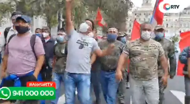 Fuerzas Armadas en retiro realizó una marcha pacífica en nombre de jóvenes fallecidos Fuerzas Armadas en retiro realizó una marcha pacífica en nombre de jóvenes fallecidos