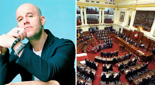 Gian Marco indignado con las decisiones del Congreso. Gian Marco indignado con las decisiones del Congreso.