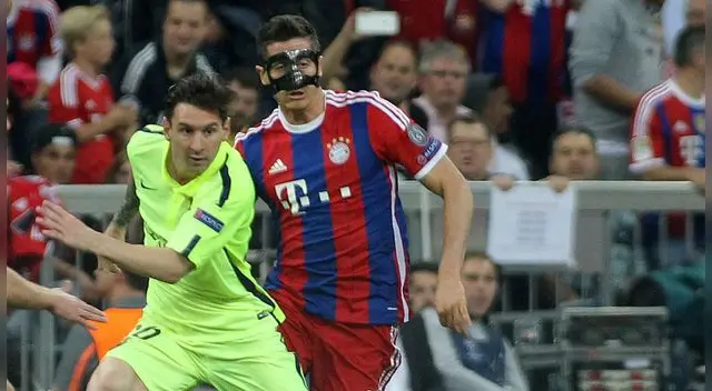 Lewandowski y Messi un duelo de nunca acabar.