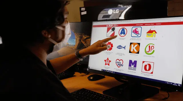 La ONPE publicó la lista de candidatos presidenciales para elecciones internas.