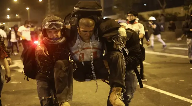 SIS publicó relación de heridos en marchas contra Manuel Merino de Lama.