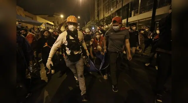 SIS publicó relación de heridos en marchas contra Manuel Merino de Lama.