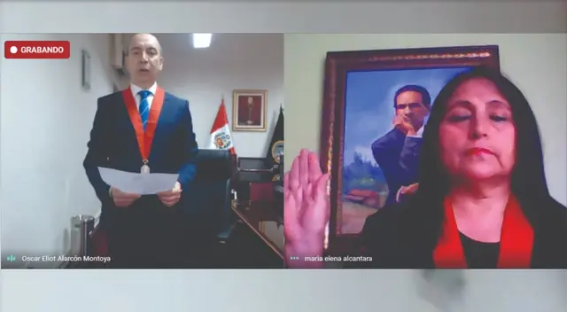 La jueza superior María Elena Alcántara Ramírez juramentó como presidenta del Jurado Electoral Especial de Trujillo