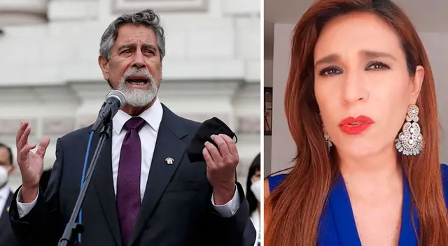 Verónica Linares se emociona con palabras del nuevo presidente.