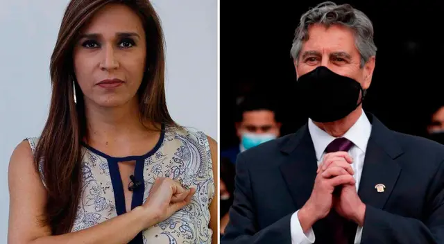 Verónica Linares se emociona con palabras del nuevo presidente.