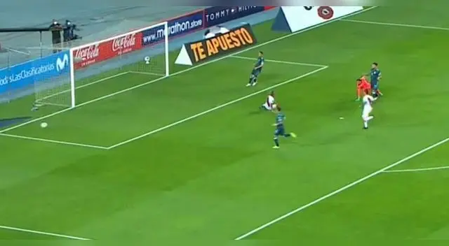 Perú se pierde oportunidad de gol Perú se pierde oportunidad de gol