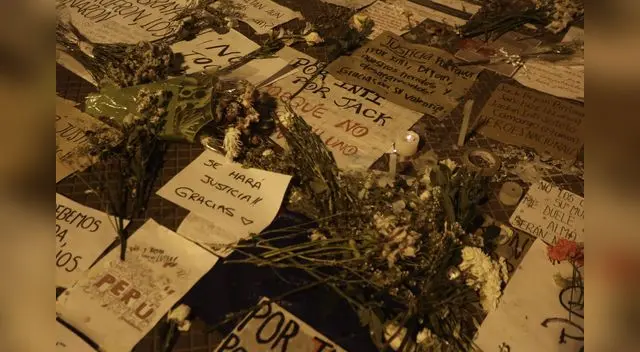 realizan vigilia por la muerte de Inti Sotelo y Brian Pintado