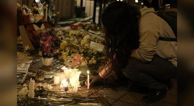 realizan vigilia por la muerte de Inti Sotelo y Brian Pintado