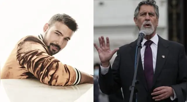 El cantante Ezio Oliva aseguró que que daba su confianza a Francisco Sagasti tras juramentar como Presidente del Perú.