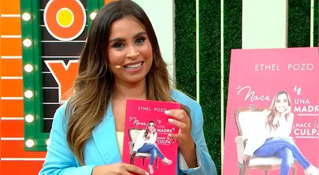 La conductora de América Hoy, Ethel Pozo, manifestó emocionada que quiere que este libro sea un regalo para todas las madres.
