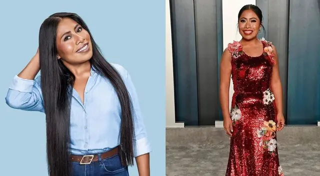 Yalitza Aparicio emocionada por los Latin Grammy.
