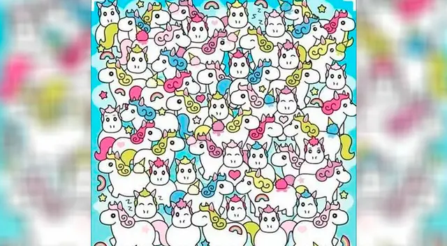 ¿Podrás encontrar al unicornio en apenas 20 segundos? ¿Podrás encontrar al unicornio en apenas 20 segundos?