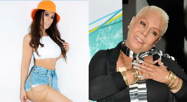 Lucía de la Cruz defiende a Yahaira Plasencia. Lucía de la Cruz defiende a Yahaira Plasencia.