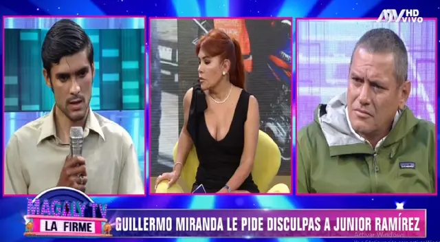 Guillermo Miranda pide perdón a Junior Ramírez tras insultos xenófobos.