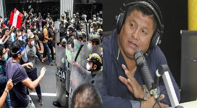 Clavito habla sobre la labor de la Policía durante marchas contra Manuel Merino. Clavito habla sobre la labor de la Policía durante marchas contra Manuel Merino.