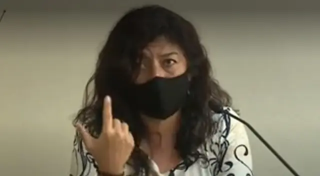 Aboagada de la CNDDHH se pronuncia sobre actos de violencia. Aboagada de la CNDDHH se pronuncia sobre actos de violencia.