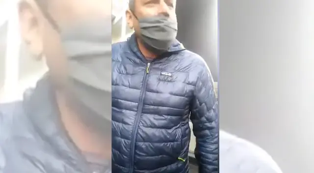 Sujeto que insultó a repartidor de Rappi.