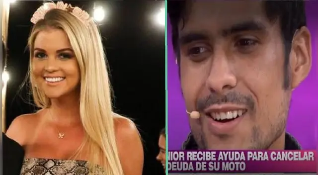 Brunella Horna, Laura Huarcayo, y otras figuras de la TV ayudan a joven con deuda de su moto.