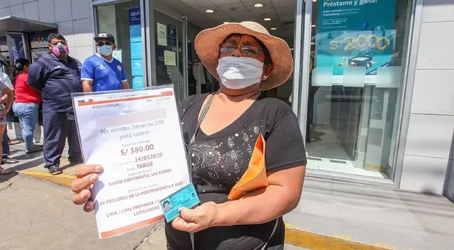 Atención, beneficiarios del Segundo Bono Universal. El Banco de la Nación informa la suspensión del pago a través de la modalidad "banca celular".