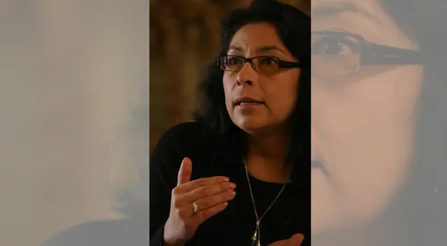 Violeta Bermúdez se pronuncia sobre represión policial.