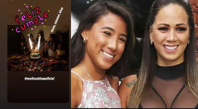 Melissa Klug a Samahara Lobatón: “Aunque me hayas sacado mil canas, te amo”