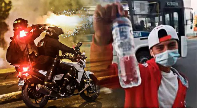 Joven terminó con el pulmón perforado y las costillas rotas producto de la represión policial en la marcha contra Manuel Merino.