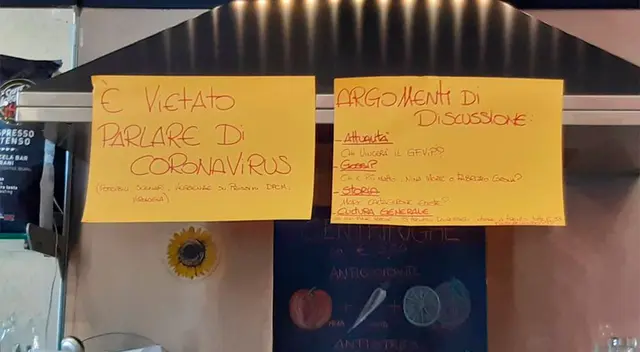 Algunos clientes estuvieron de acuerdo con la decisión de la gerente del Bar Feeling en censurar la palabra coronvirus solo mientras están en su restaurante para evitar el estrés.
