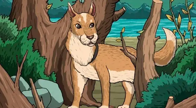 Reto visual: encuentra al felino escondido en la imagen. Reto visual: encuentra al felino escondido en la imagen.