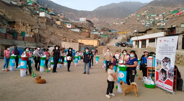 Este proyecto tendrá una duración de tres meses, en donde se apoyará a las familias más vulnerables en el contexto de pandemia.