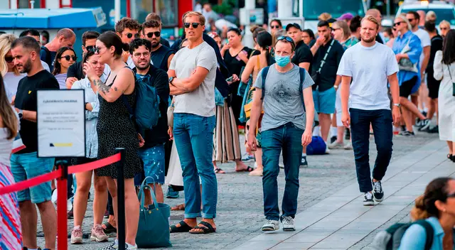 Hasta el jueves, el número de casos de coronavirus en Suecia superó los 200 mil y 6,340 murieron a causa de la enfermedad.