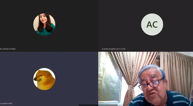 El maestro se burló de su alumno en plena clase virtual. El maestro se burló de su alumno en plena clase virtual.