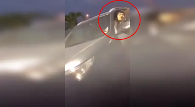 Sujeto insulta y minimiza a vigilante en Piura. Hasta el momento no se ha identificado de quién se trata.