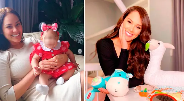 Karen Schwarz feliz por la mejoría de su hija Cayetana. Karen Schwarz feliz por la mejoría de su hija Cayetana.