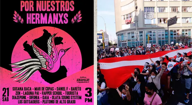 Artistas ofrecen concierto solidario para los heridos en las marchas. Artistas ofrecen concierto solidario para los heridos en las marchas.