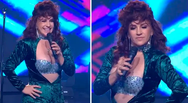 Ana Kohler impacta con su imitación de Miriam Cruz.