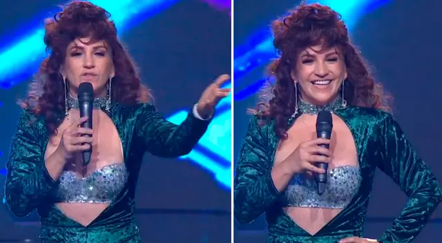 Ana Kohler impacta con su imitación de Miriam Cruz.