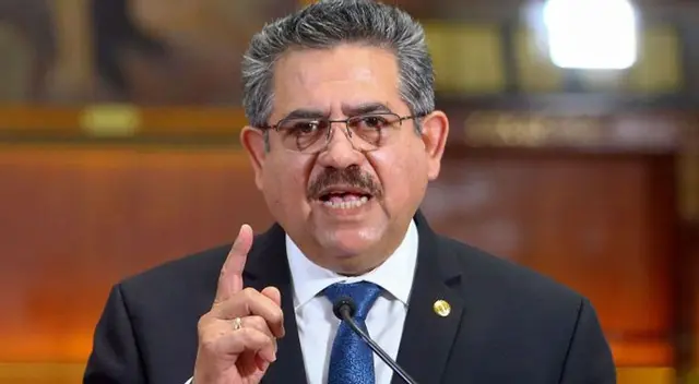 Manuel Merino pide retiro de plancha presidencial del Partido Morado Manuel Merino pide retiro de plancha presidencial del Partido Morado