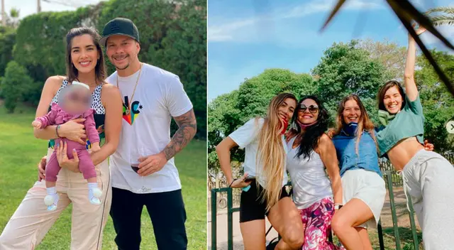 Korina Rivadeneira festeja su cumpleaños junto a Mario Hart y su pequeña Lara