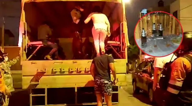 Los detenidos fueron multados con S/ 430 por incumplir las normas del estado de emergencia. Los detenidos fueron multados con S/ 430 por incumplir las normas del estado de emergencia.