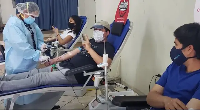 Niños y pacientes con cáncer se beneficiaron con donación de sangre Niños y pacientes con cáncer se beneficiaron con donación de sangre