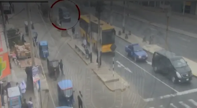 El intento de robo sucedió en la avenida Túpac Amaru, en Comas El intento de robo sucedió en la avenida Túpac Amaru, en Comas