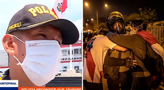 La imagen tomada por Mario Segovia llamó la atención de todo el páis y del mundo tras captar el momento en que dos jóvenes manifestantes lloran consolándose en los brazos de un efectivo policial en plena marcha. La imagen tomada por Mario Segovia llamó la atención de todo el páis y del mundo tras captar el momento en que dos jóvenes manifestantes lloran consolándose en los brazos de un efectivo policial en plena marcha.