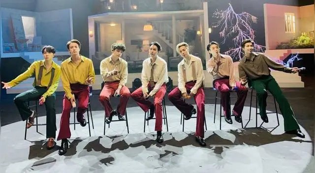 RM, Jungkook, Jimin y V compartieron el momento preciso en que se enteraron que competirían en la categoría de Mejor actuación de grupo por “Dynamite”