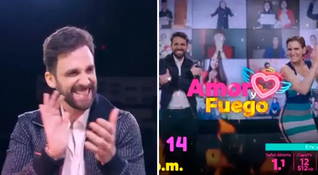 Rodrigo González agradece el apoyo de todos sus seguidores, tras la gran acogida que tiene su programa de espectáculos Amor y Fuego.