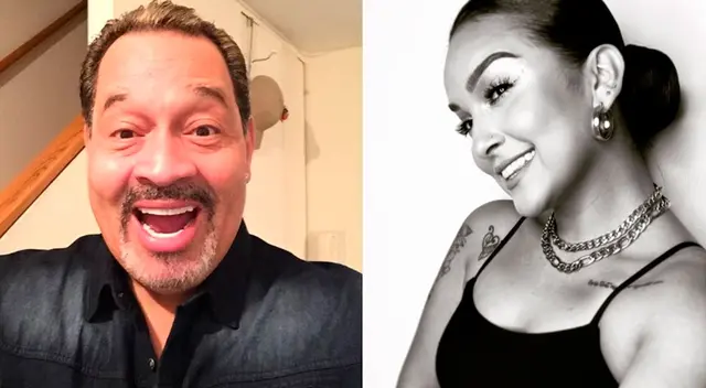 Tito Nieves se mostró feliz de conocer a Daniela Darcourt.