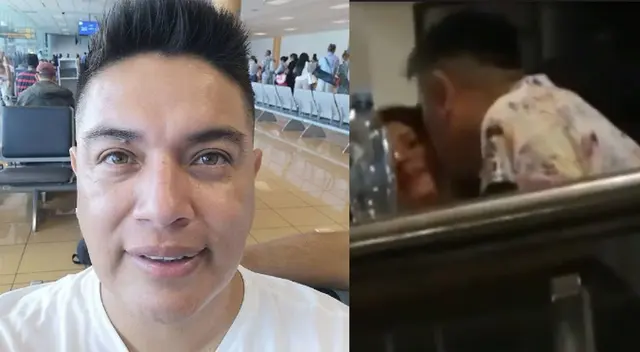 Leonard León ampayado en tragos y con una mujer Leonard León ampayado en tragos y con una mujer