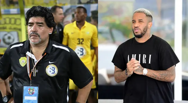 Diego Maradona falleció y Jefferson Farfán se despide de él. Diego Maradona falleció y Jefferson Farfán se despide de él.