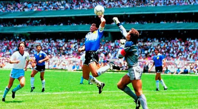 Diego Maradona anotó el gol denominado